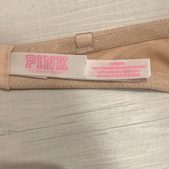 PINK, Victoria’s Secret strapless push-up bra. - Picture 5 of 7